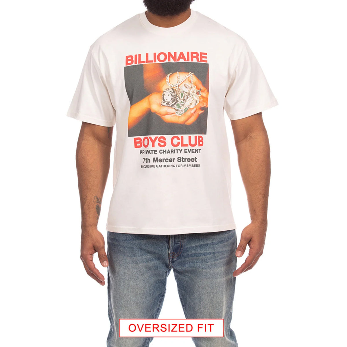 Billionaire Boys Club-BB Private Short Sleeve OS Knit T-Shirt