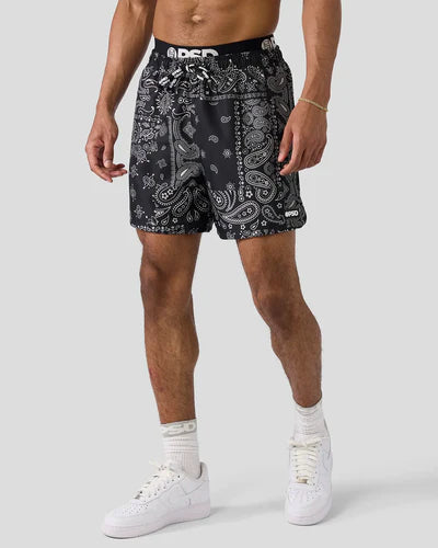 PSD-KHAKI PAISLEY ES BOXER BRIEF