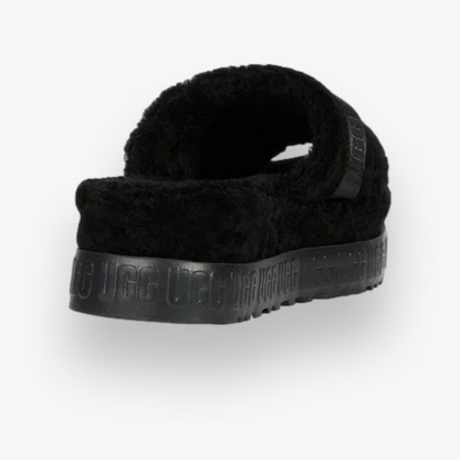 Fluffita Slide Sandal Black