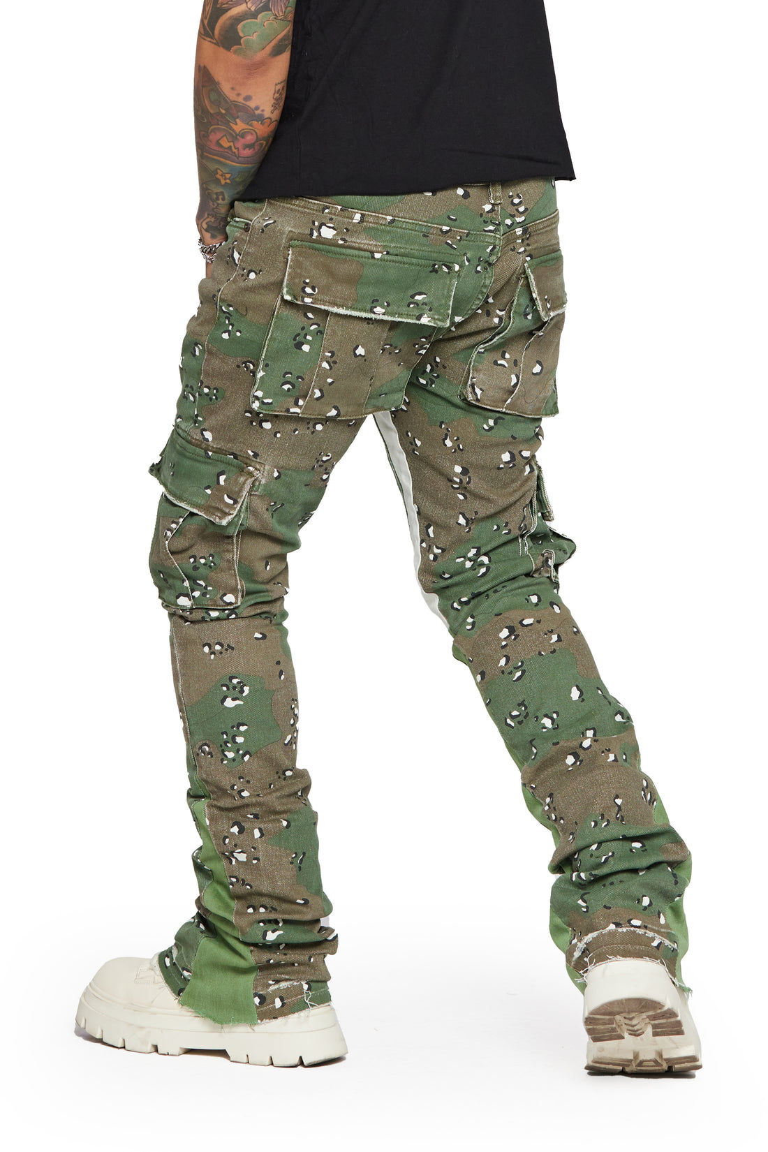 Commander Stacked Flare Jean