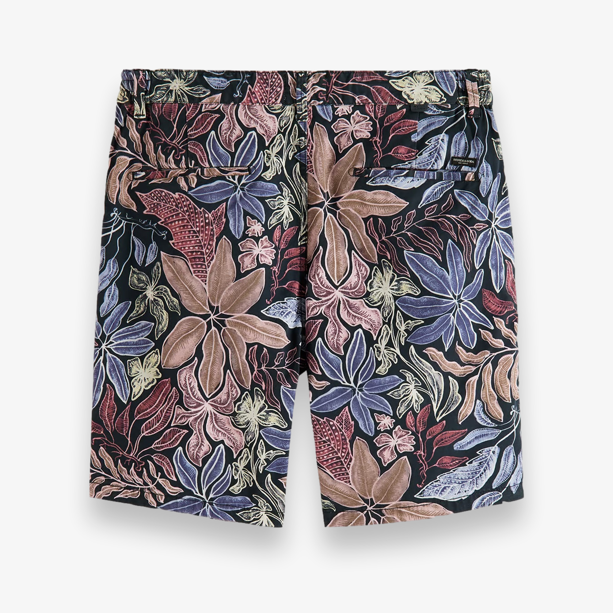 Fave Print Washed Twill Shorts