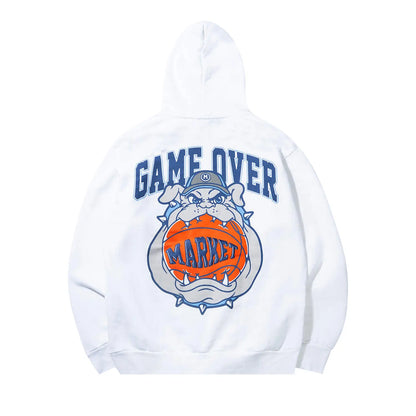 Game Over White Pullover Hoodie