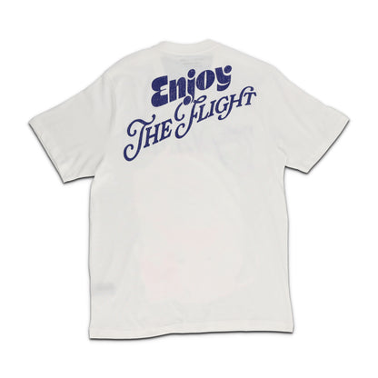In Flight Cocktail Tee White