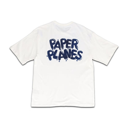 Baloon Oversized White T-Shirt