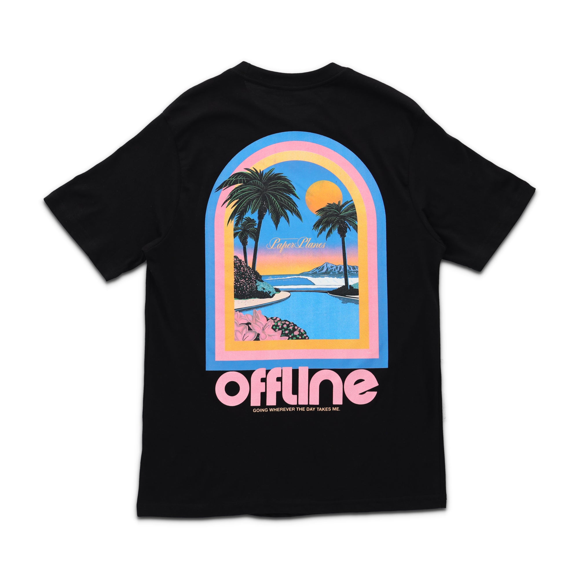 Offline Black Tee