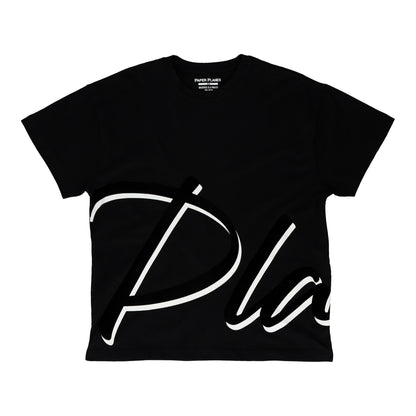 Planes Flock Black T-Shirt
