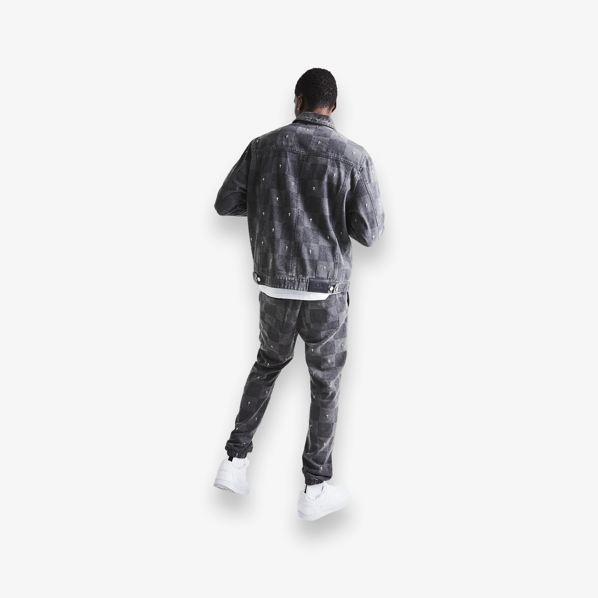 Danny Jean Jacket Grey Cross Checker