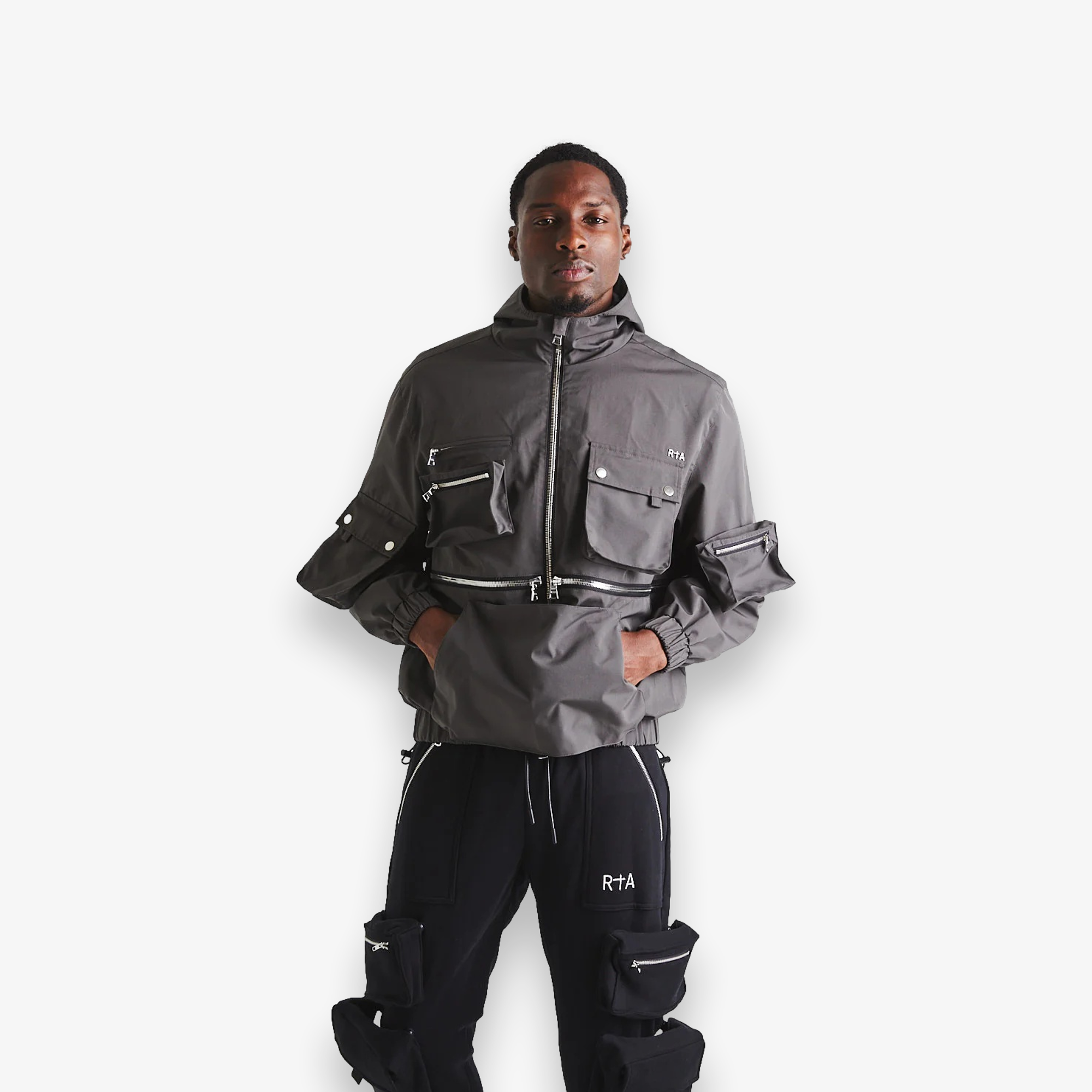 Travis Jacket Slate Grey