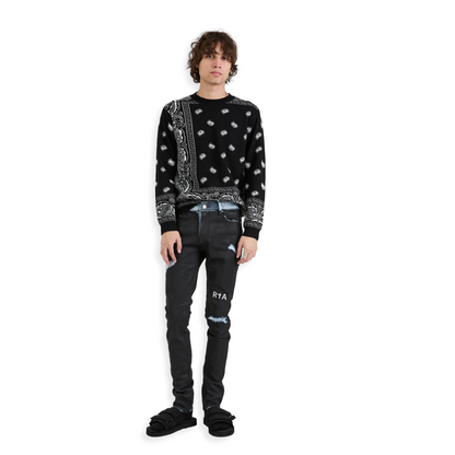 Bryant Jean Black Coated