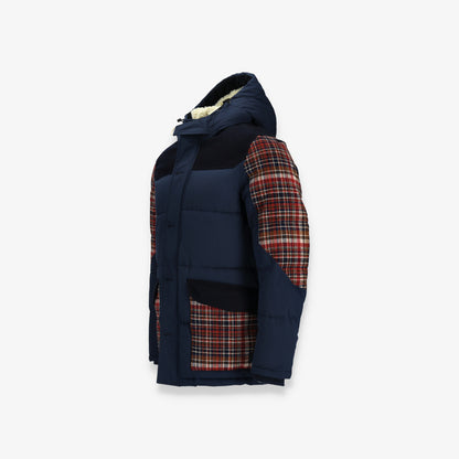 Mid Length Color Puffer Jacket