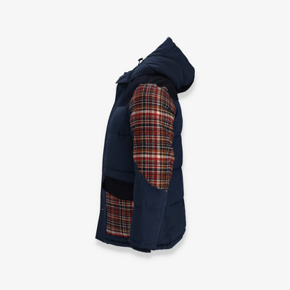 Mid Length Color Puffer Jacket