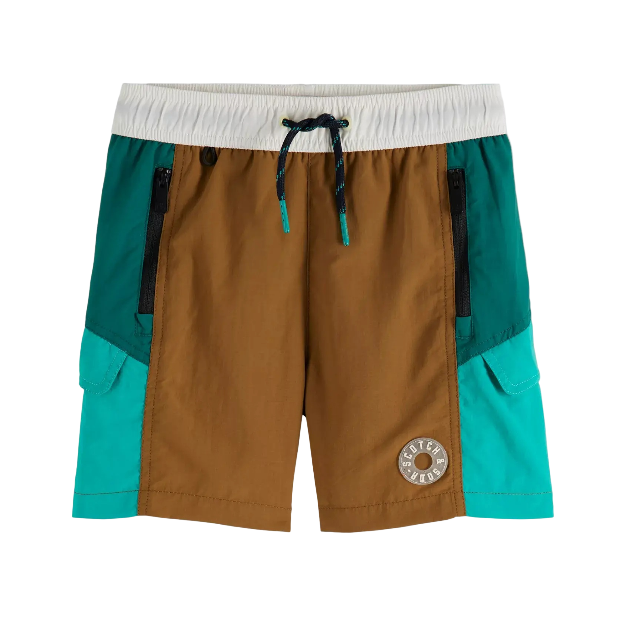 Colorblock Swimshorts
