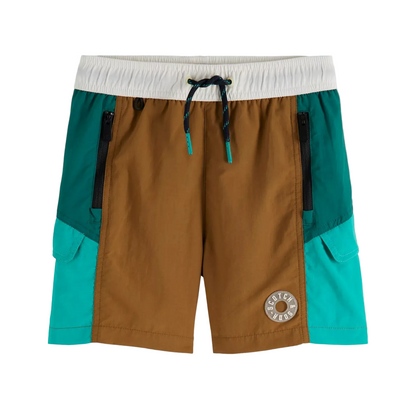 Colorblock Swimshorts