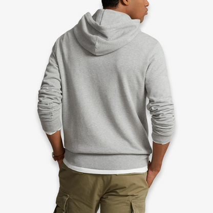 Polo Pony Cotton Pullover Hoodie