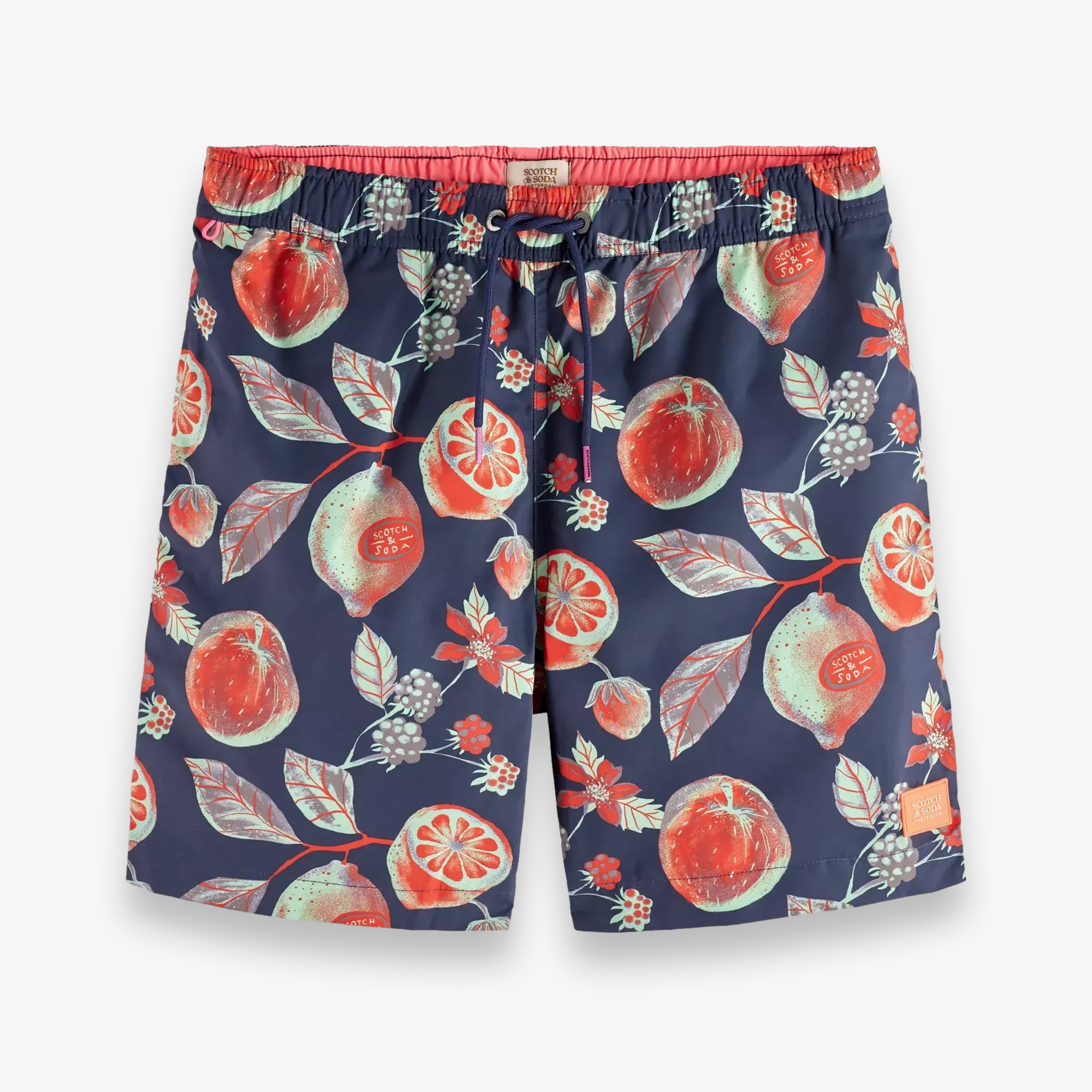 Mid Length Printed Swimshorts