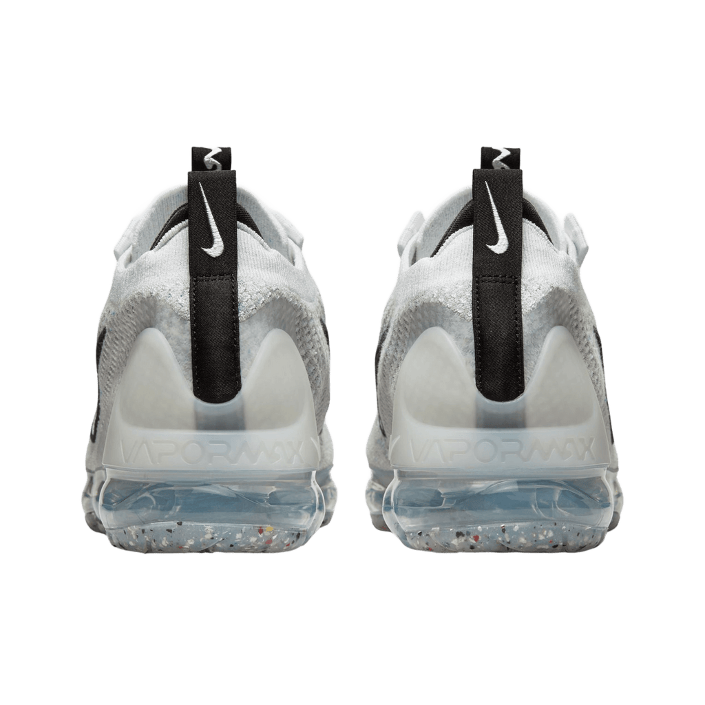 Air VaporMax 2021 FK White Black Metallic Silver