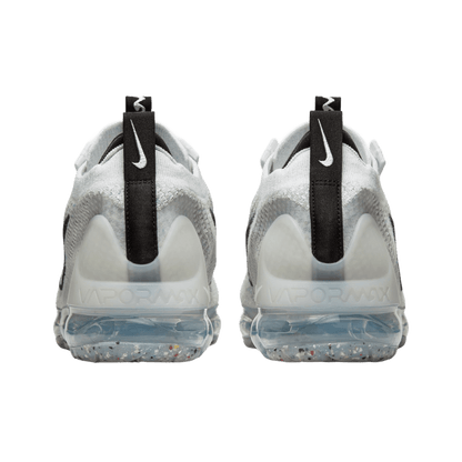 Air VaporMax 2021 FK White Black Metallic Silver