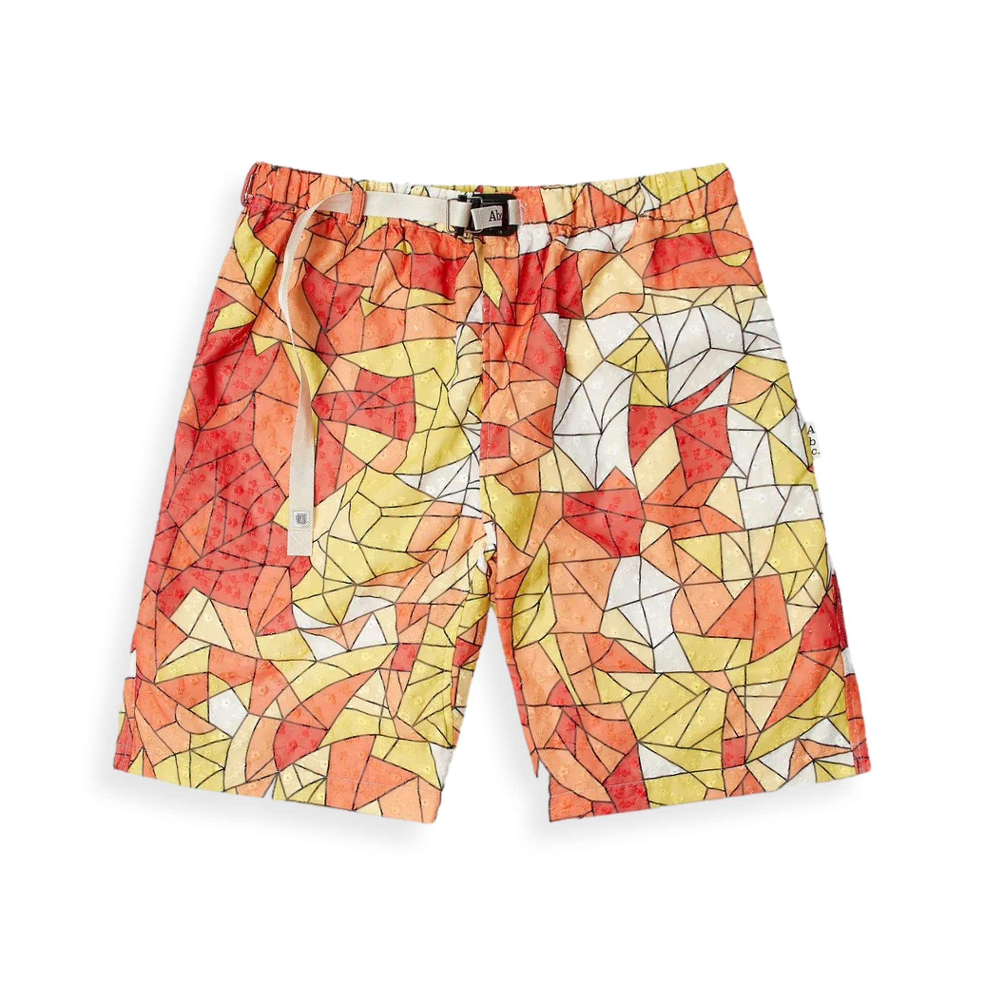 Stained Glass Work Short Yellow