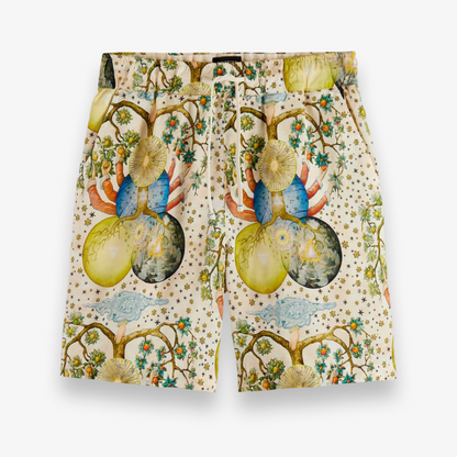 Fave Embassy of the Free Mind Printed Bermuda Short