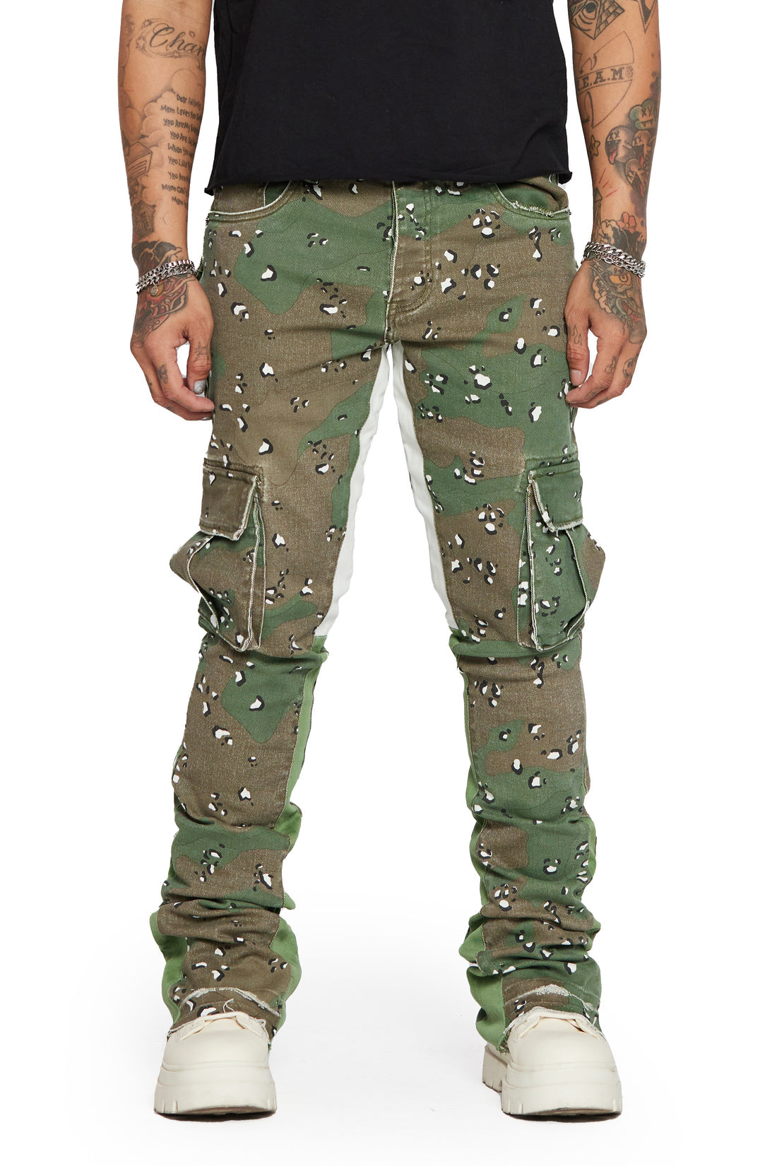 Commander Stacked Flare Jean