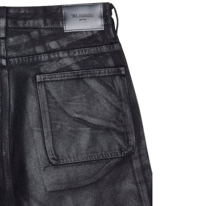 Black Wash Waxed  Mr. Jorts  Shorts