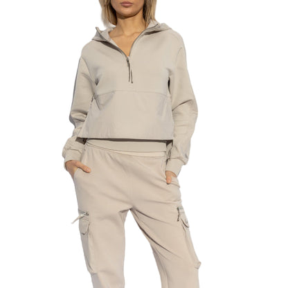 Mixmedia Brown  Pullover Hoodie