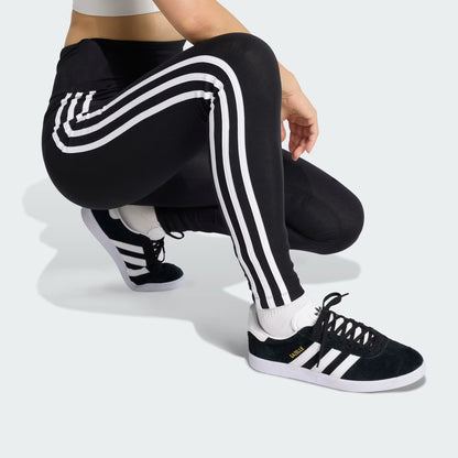 Black 3-Stripes Leggings