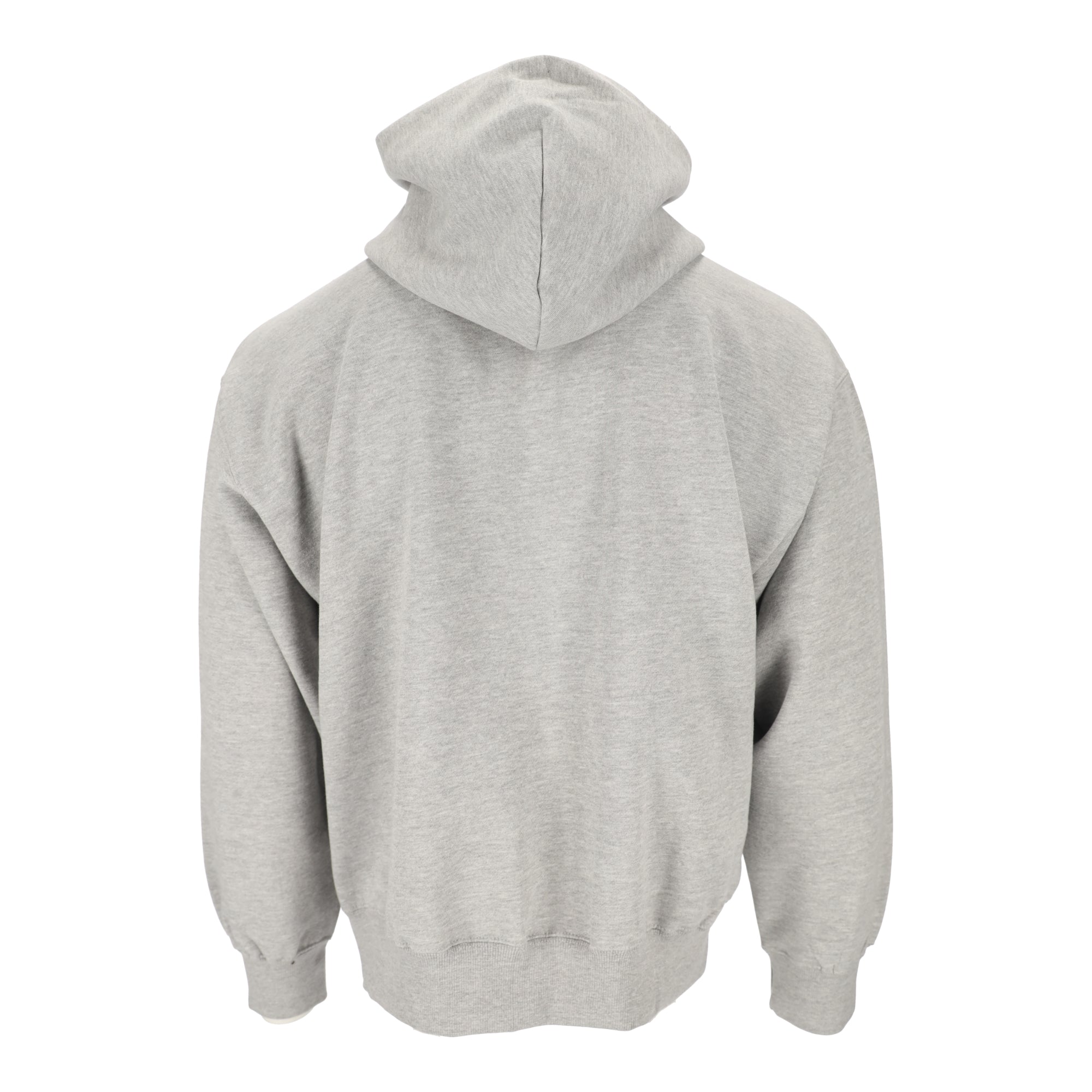 Script Weld Gray Zip Up Hoodie