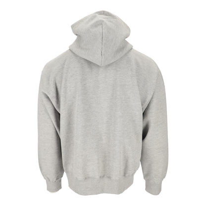 Script Weld Gray Zip Up Hoodie