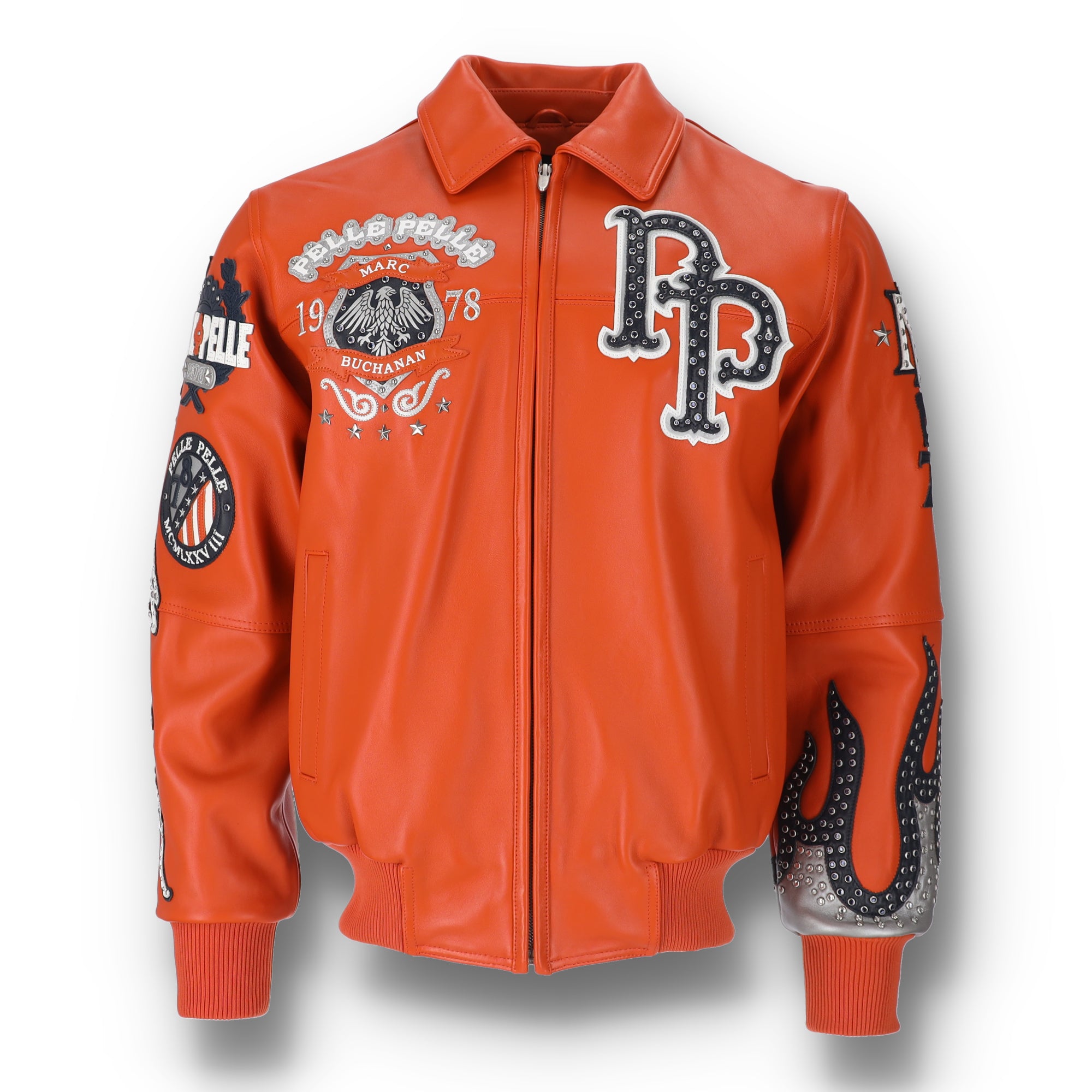 World Famous Pelle Orange Jacket