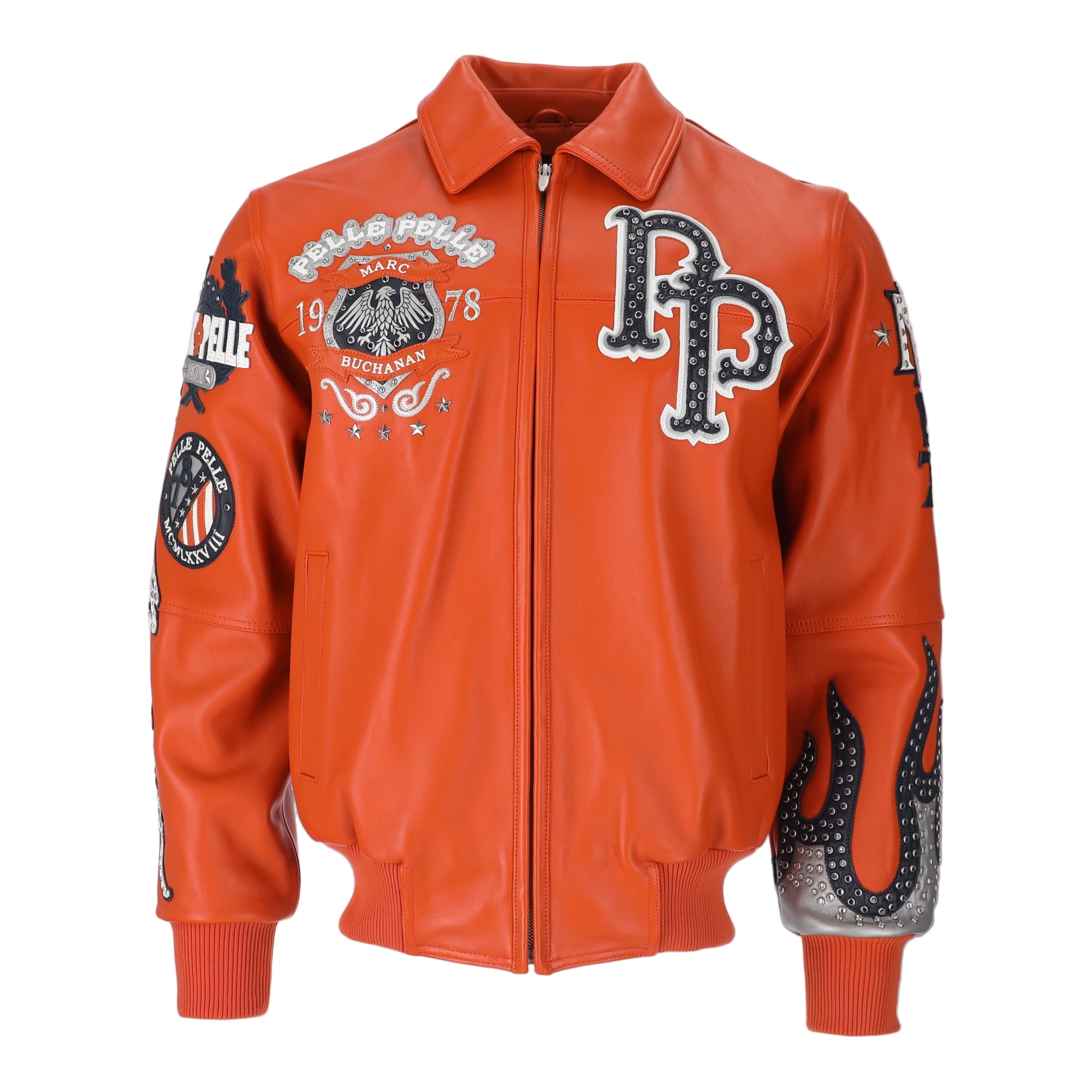 World Famous Pelle Orange Jacket