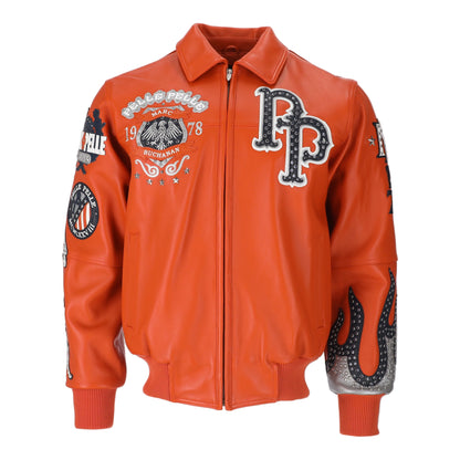 World Famous Pelle Orange Jacket