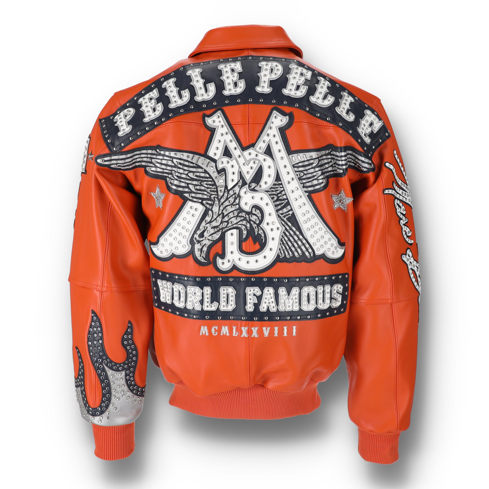 World Famous Pelle Orange Jacket