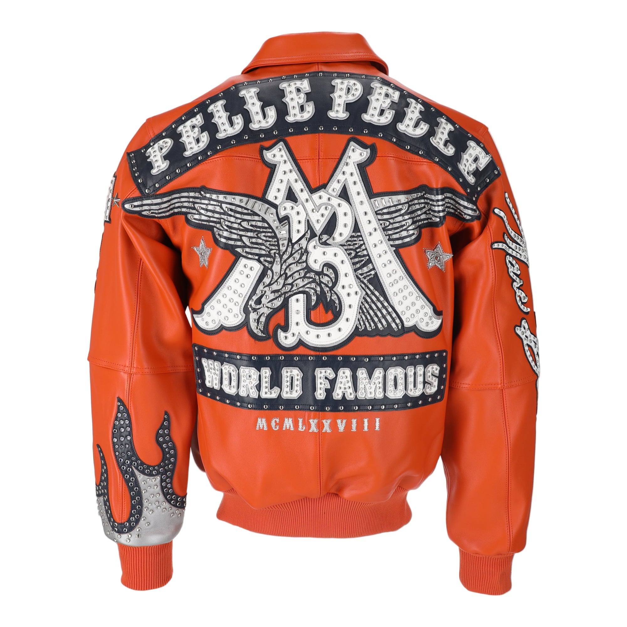 World Famous Pelle Orange Jacket