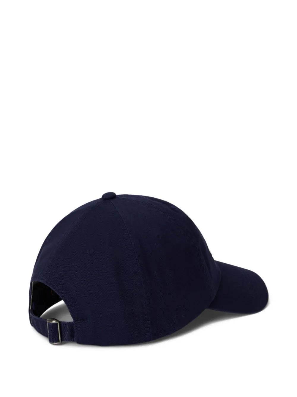 crest-embroidered twill ball cap