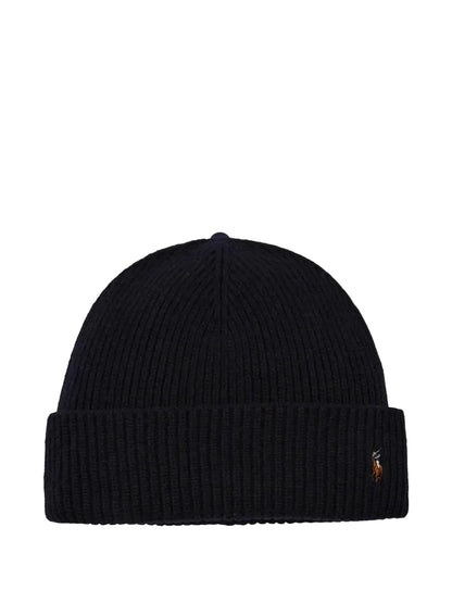 Polo Ralph Lauren-SIGNATURE CUFF HAT-Navy