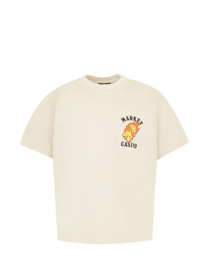 Flaming Dice short-sleeves T-shirt