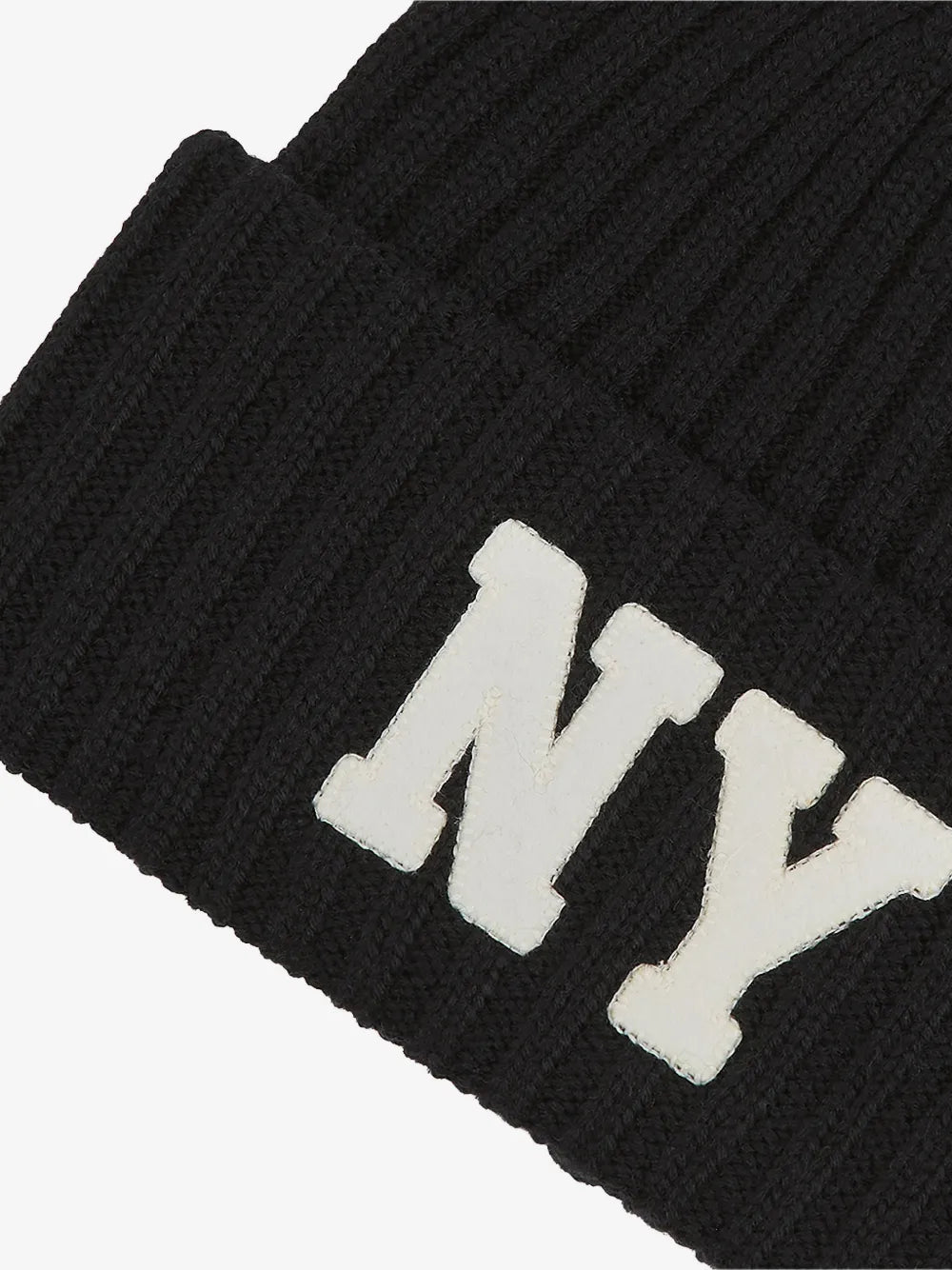 ECHO-POLO NY RIB BEANIE-BLACK