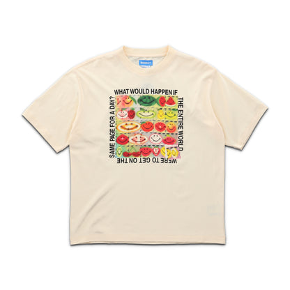 Smiley Same Page T shirt