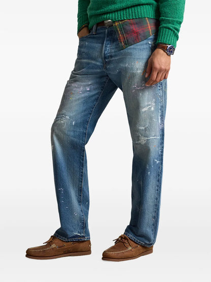 Vintage Classic Distressed Jeans