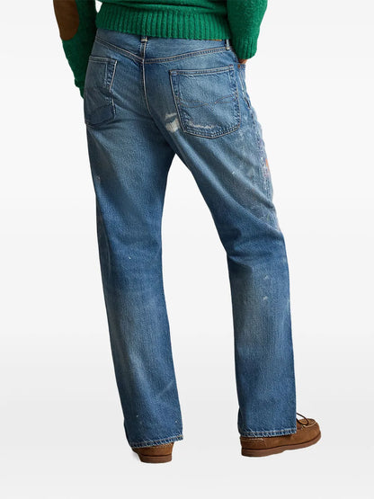 Vintage Classic Distressed Jeans