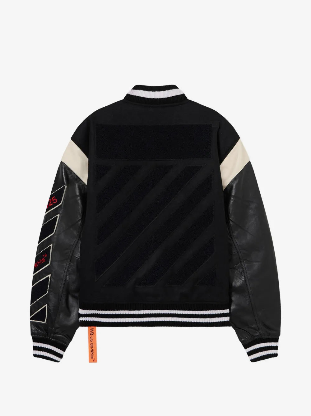 L/ab c/o Off-White Varsity bomber jacket