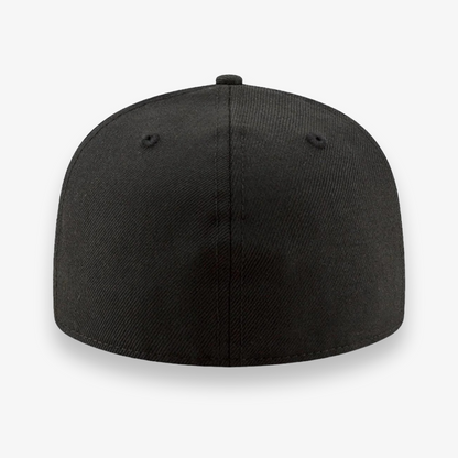 101127-BLK-Men Firstclassblackfittedwithgreyu
