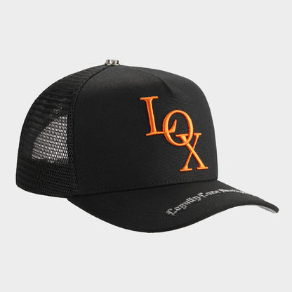 Godspeed X The Legacy Trucker Black Orange Hat