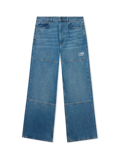 L/AB Off-WHITE DIAG CARPENTER JEANS