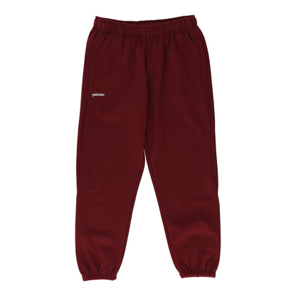 Script Weld Burgundy SweatPant