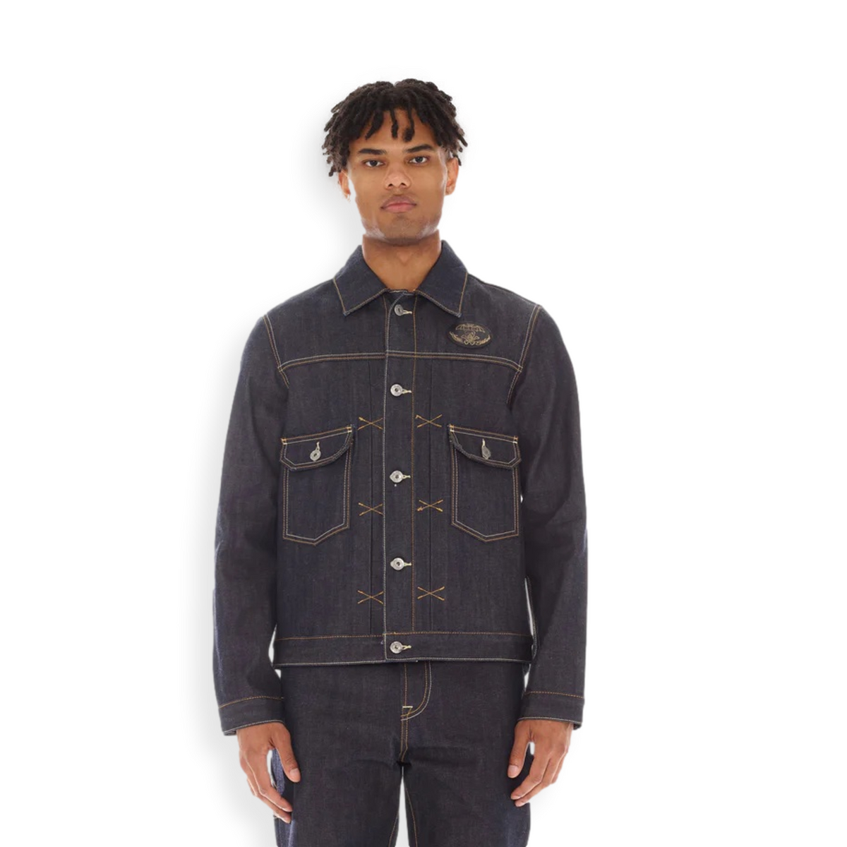 Lucky Bastard Classic Denim Jacket – WOODstack