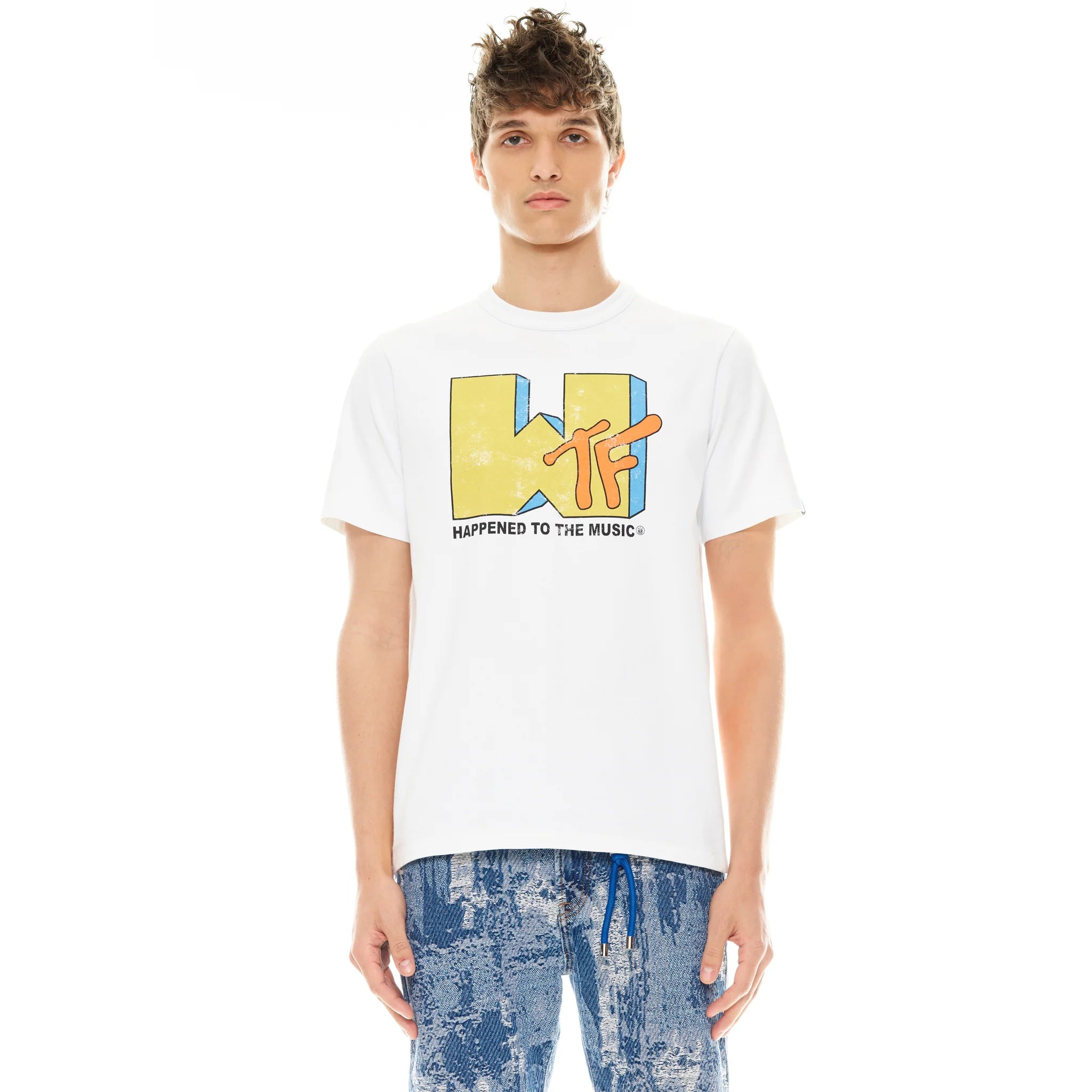 Short Sleeve Crew Neck Tee Wtf