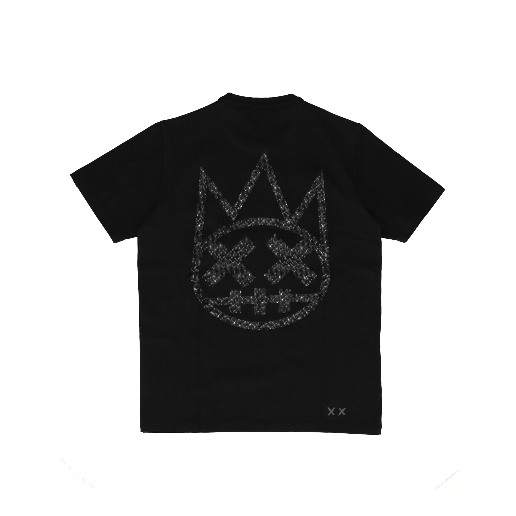 Short Sleeve Crewneck Metal Logo Tee