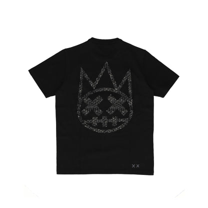 Short Sleeve Crewneck Metal Logo Tee